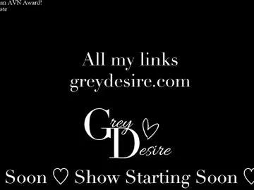 greydesire69 — hey - i'm grey  #milf monday  make my pussy cream | #bigass #anal #hairy #bigboobs -- At Goal: Bigger Dildo & Lovense Control Roulette Every Goal! [every 400 tokens] -- The goal will repeat 8 times