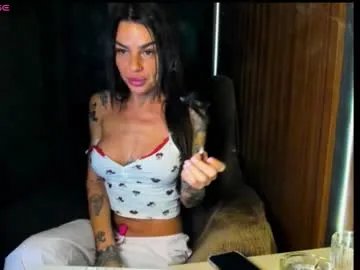 tattoodollx — Goal: toppless #lovense #squirt #bigboobs #daddy #smoke  - Next Goal: full naked tease 