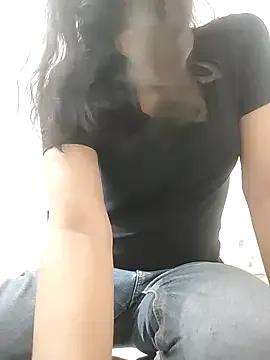 sassyy_poonam — Banana in mouth